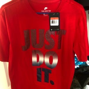 Red Nike T Shirt